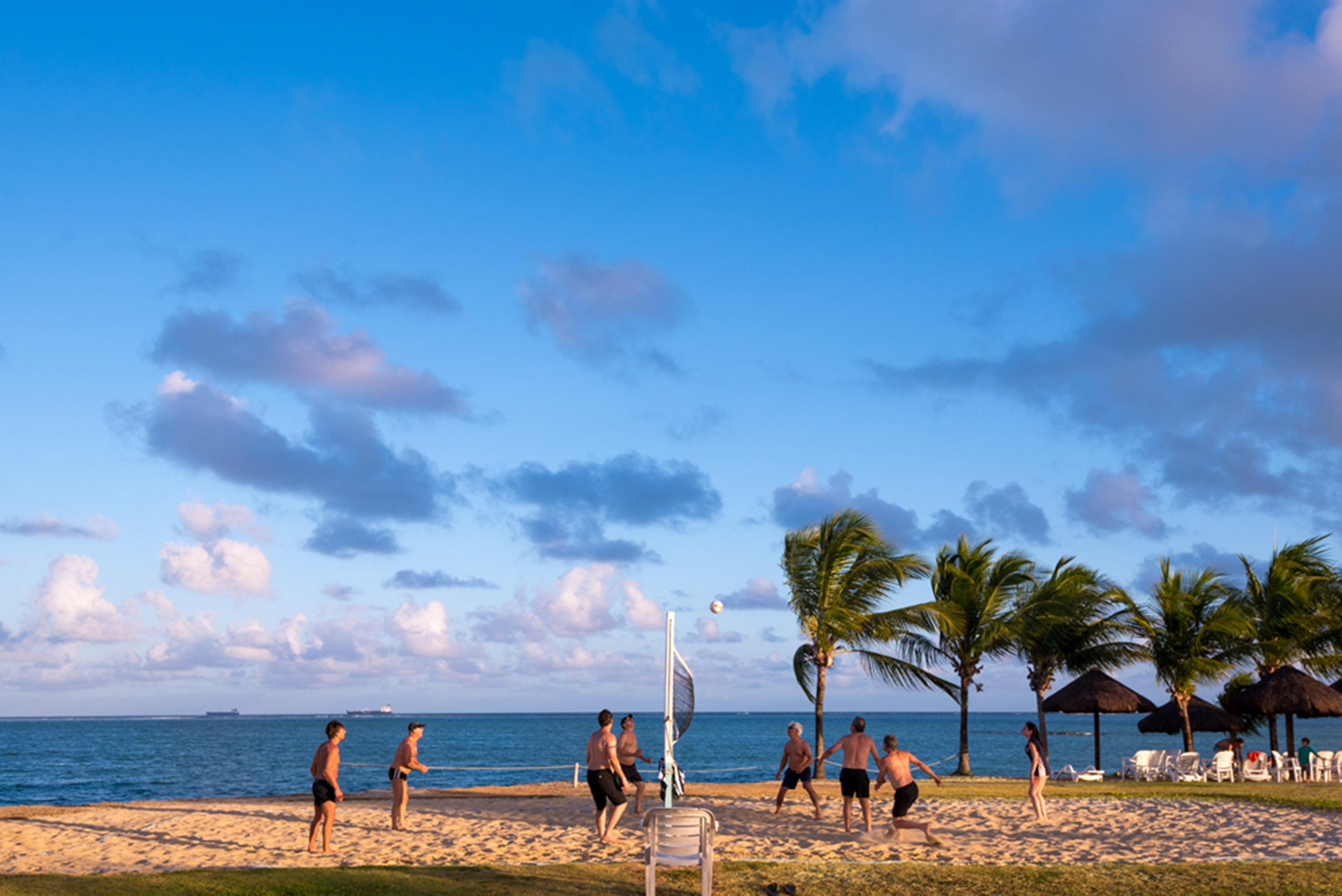 Vila Gale Cabo Cabo de Santo Agostinho Exteriör bild Beach volleyball in San Juan
