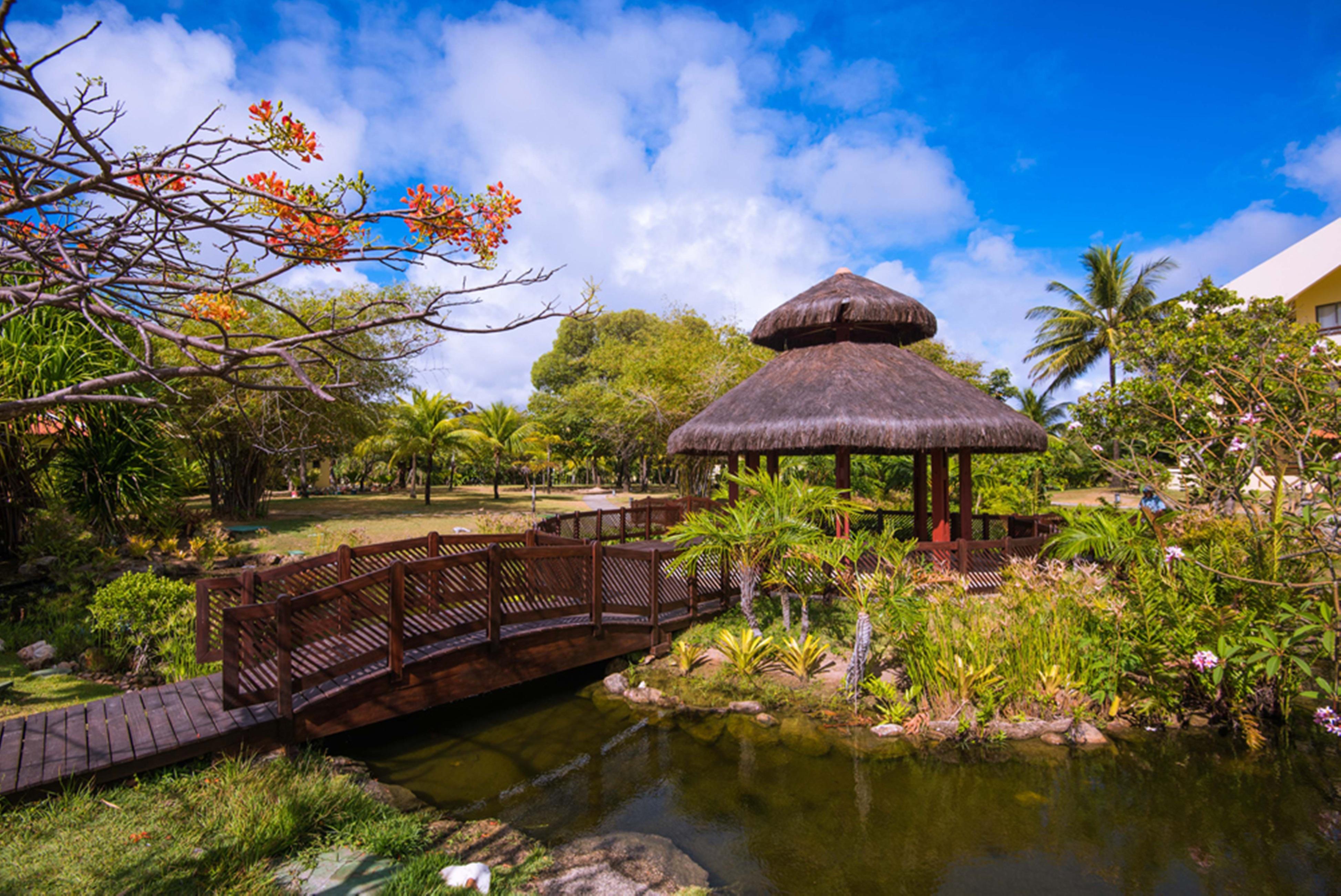 Vila Gale Cabo Cabo de Santo Agostinho Exteriör bild The park's Japanese garden